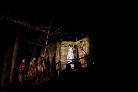 Zadnja uprizoritev predstave Božična noč v sezoni 2019-2020 23